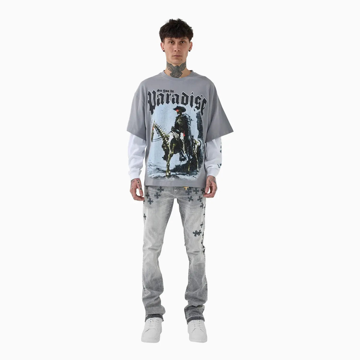 Men's Night Rider Waffle Thermal T-Shirt