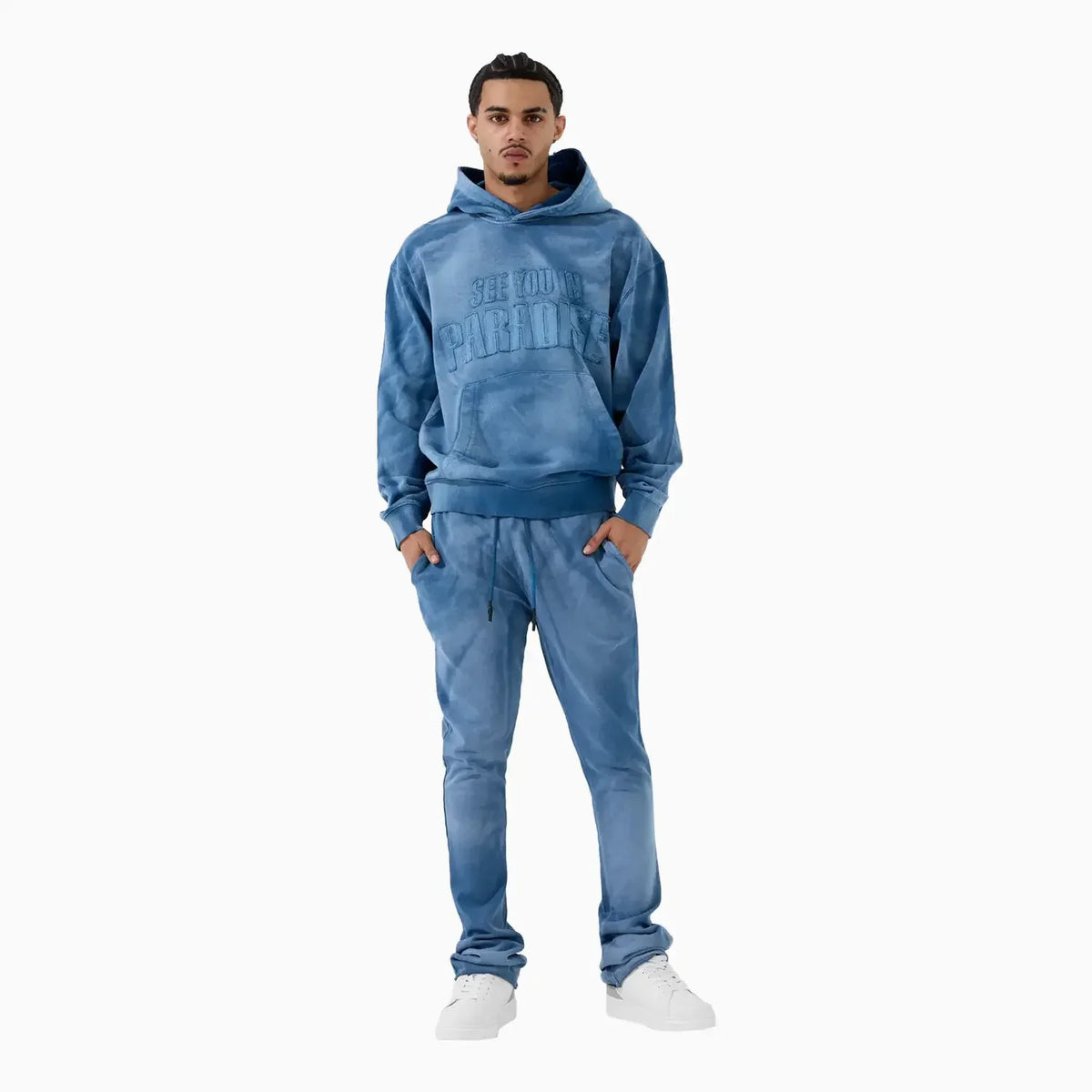 Men's Oasis Washed Pull Over Hoodie