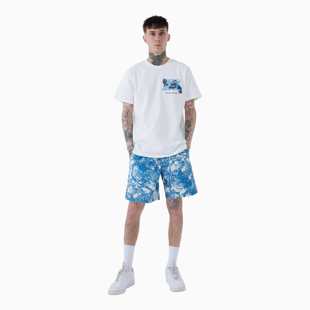 Men's Paradise Palms T-Shirt and Shorts Outfit