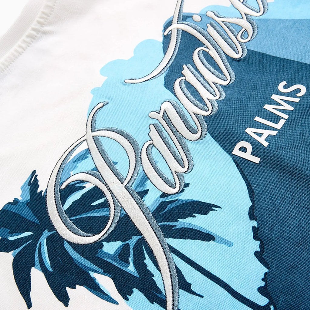 Men's Paradise Palms T-Shirt and Shorts Outfit