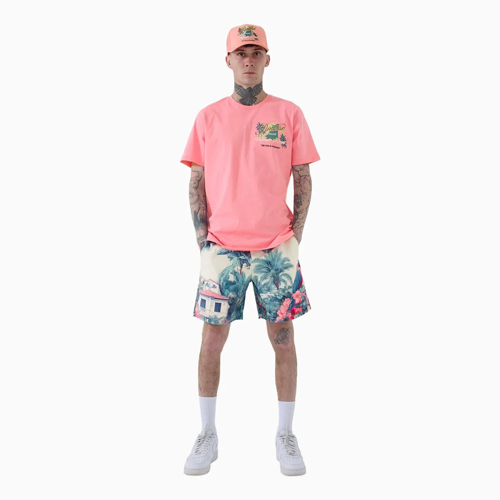 Men's Paradise Palms T-Shirt and Shorts Outfit