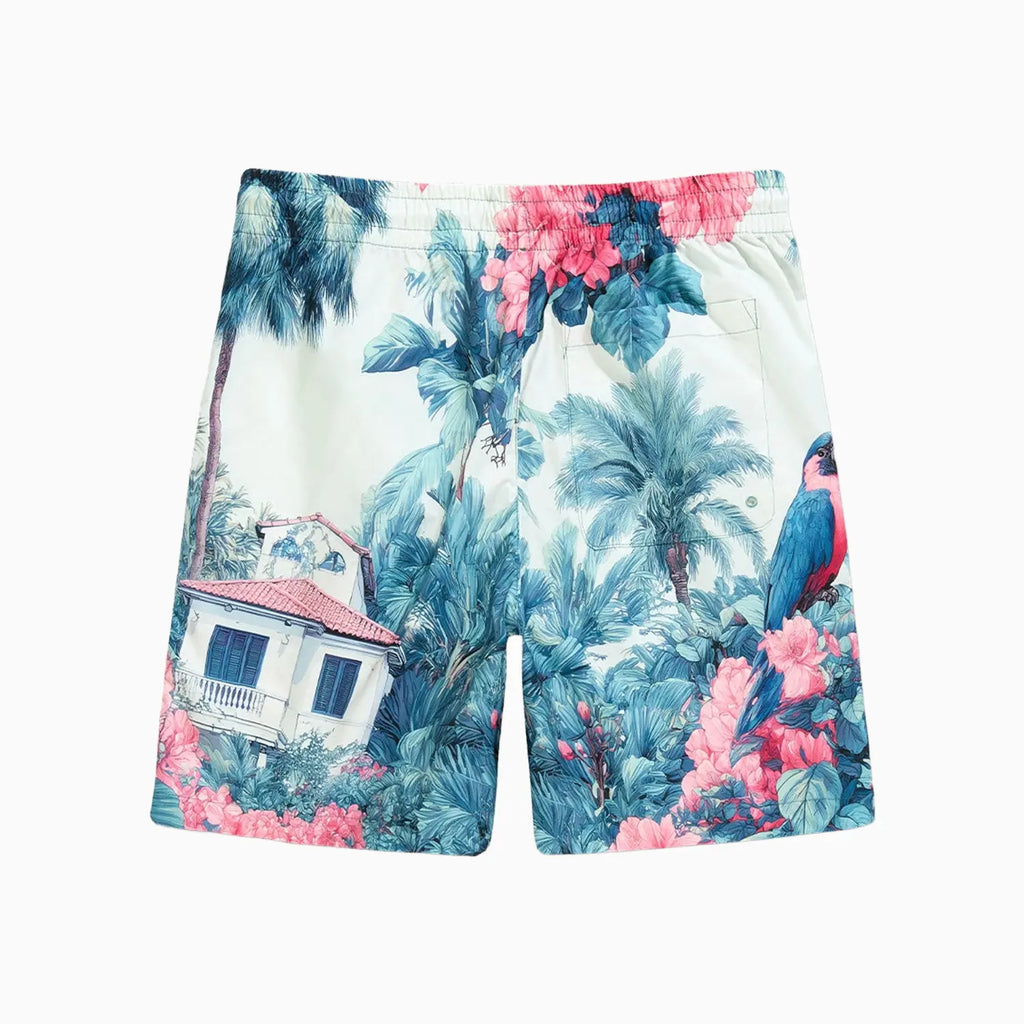 Men's Paradise Palms T-Shirt and Shorts Outfit