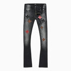 Pantalon en denim superposé Reckoning pour homme