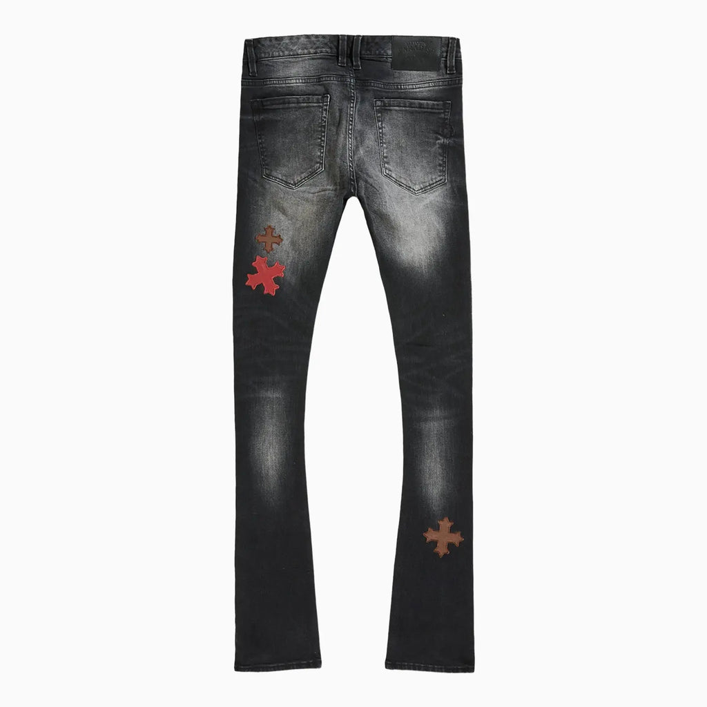 Pantalon en denim superposé Reckoning pour homme