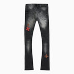 Pantalon en denim superposé Reckoning pour homme