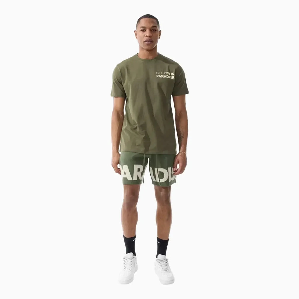 Ensemble en maille rétro Paradise pour homme