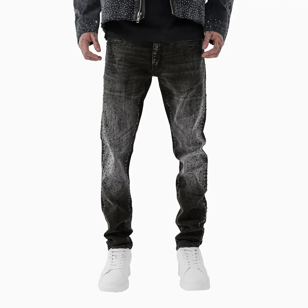 Pantalon en jean coupe skinny ultraléger pour homme