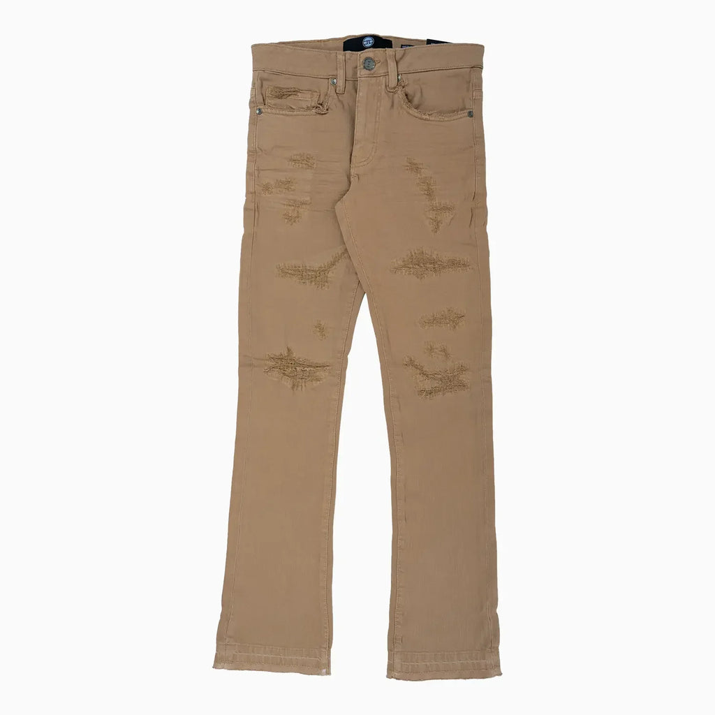 Pantalon de jogging fuselé homme avec déchirures