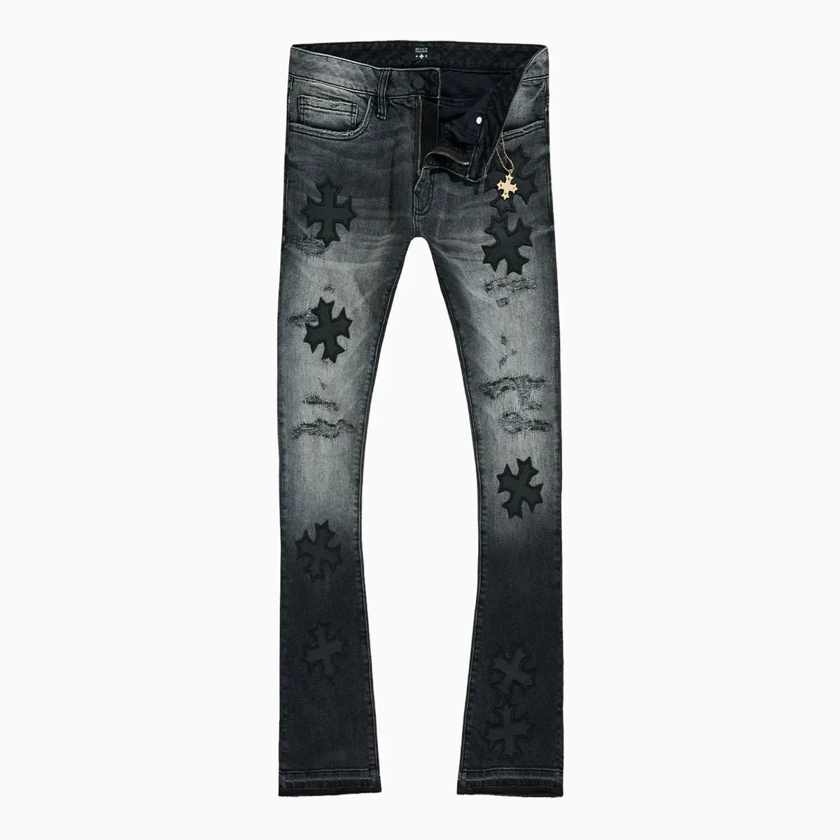 Men's Super Skinny Stacked Eden Denim Pant