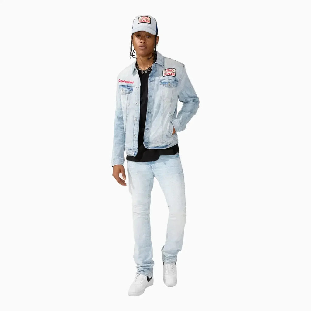 Men's Super Skinny Stacked Fit Denim Pant