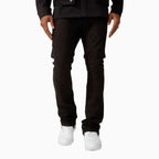 Pantalón de mezclilla para hombre, corte súper ajustado apilado, modelo Local Dealer