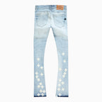 Jean denim super skinny pour homme à superposition Forbidden Fruit