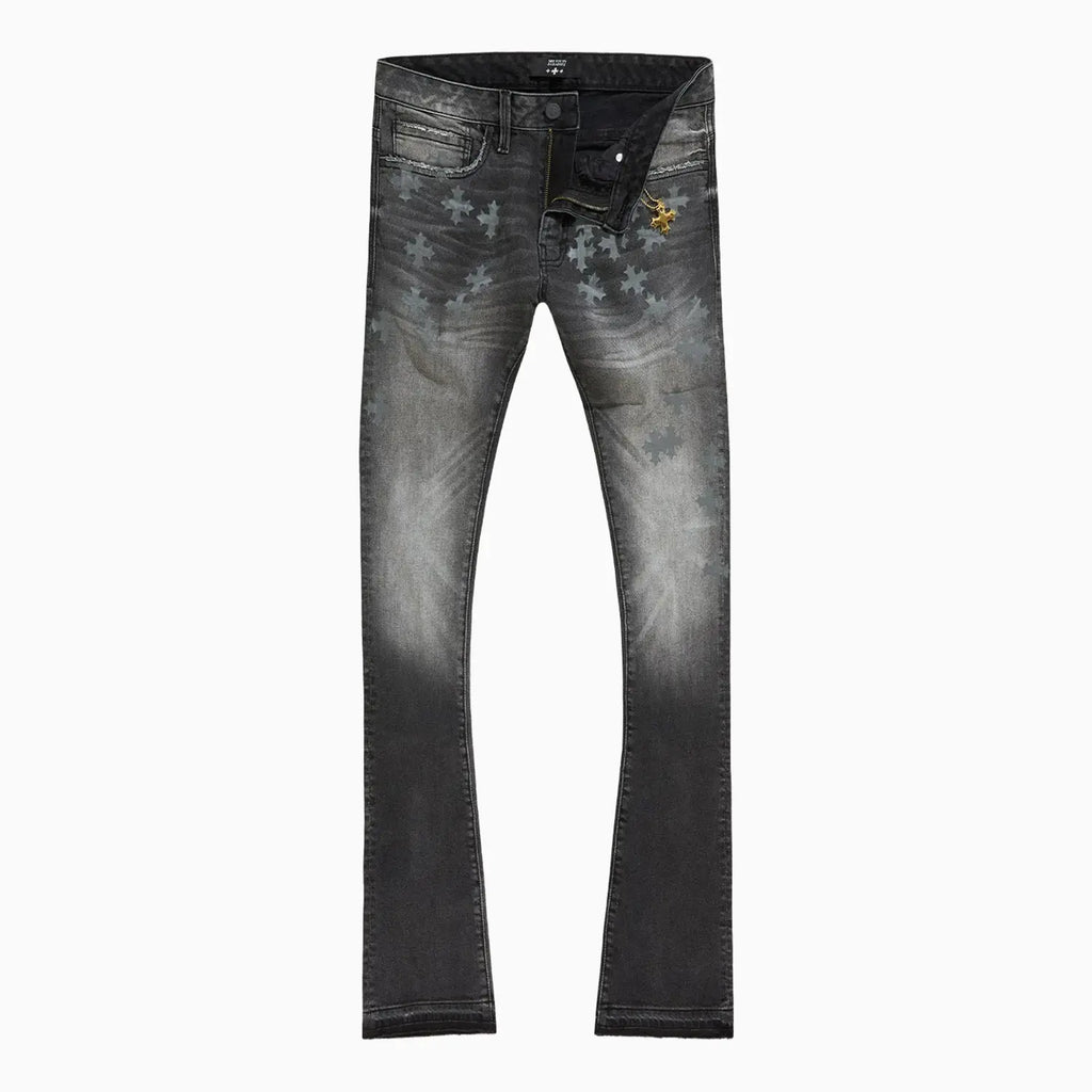 Jean denim super skinny pour homme à superposition Forbidden Fruit
