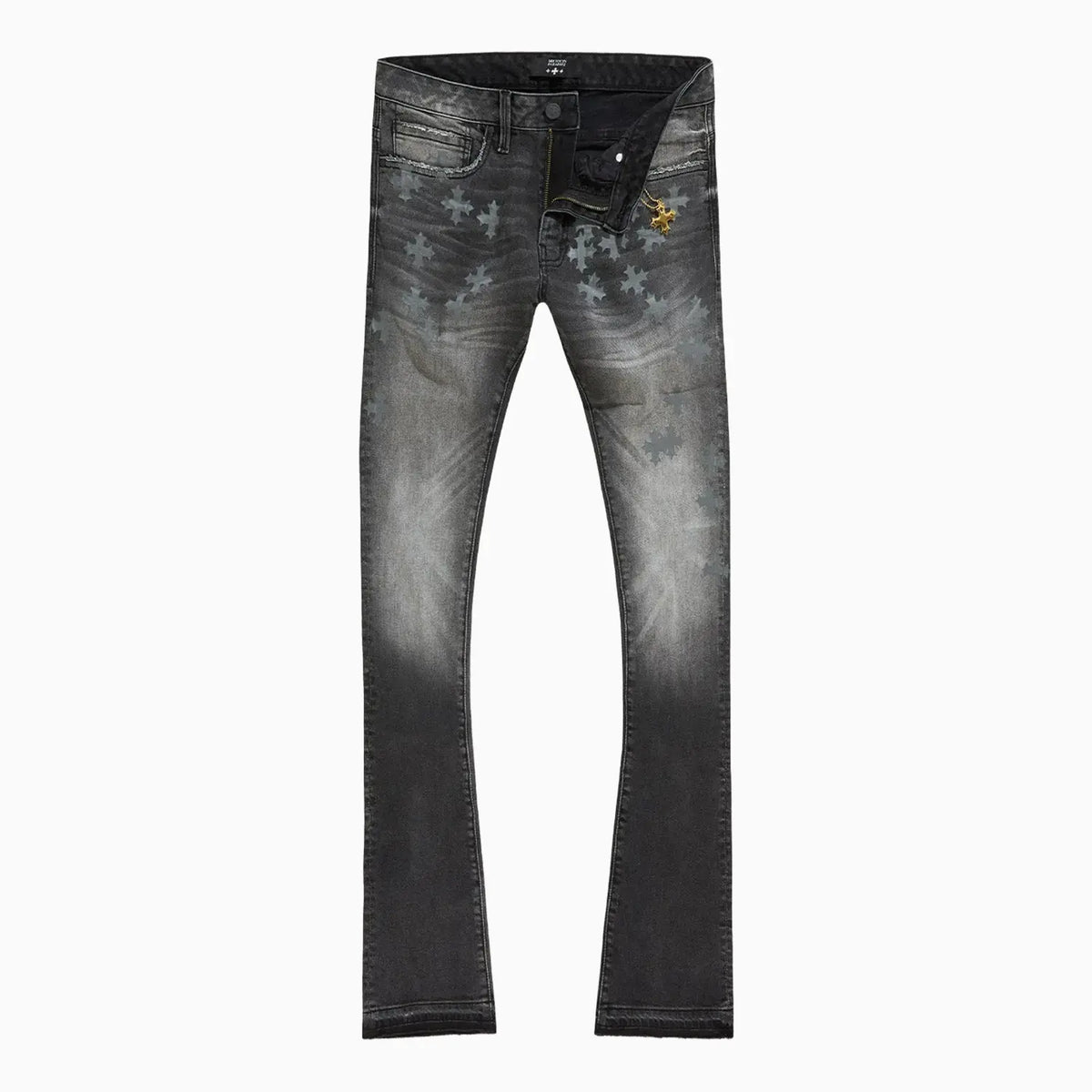 Men's Super Skinny Stacked Forbidden Fruit Denim Pant