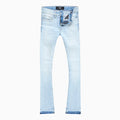 Jean super skinny empilé Nuit étoilée pour homme