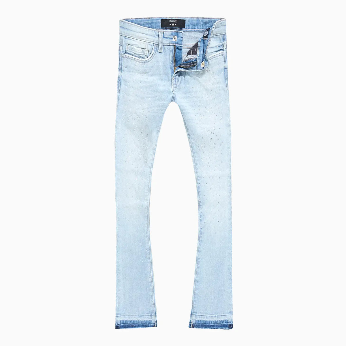 Men's Super Skinny Stacked Starry Night Denim Pant