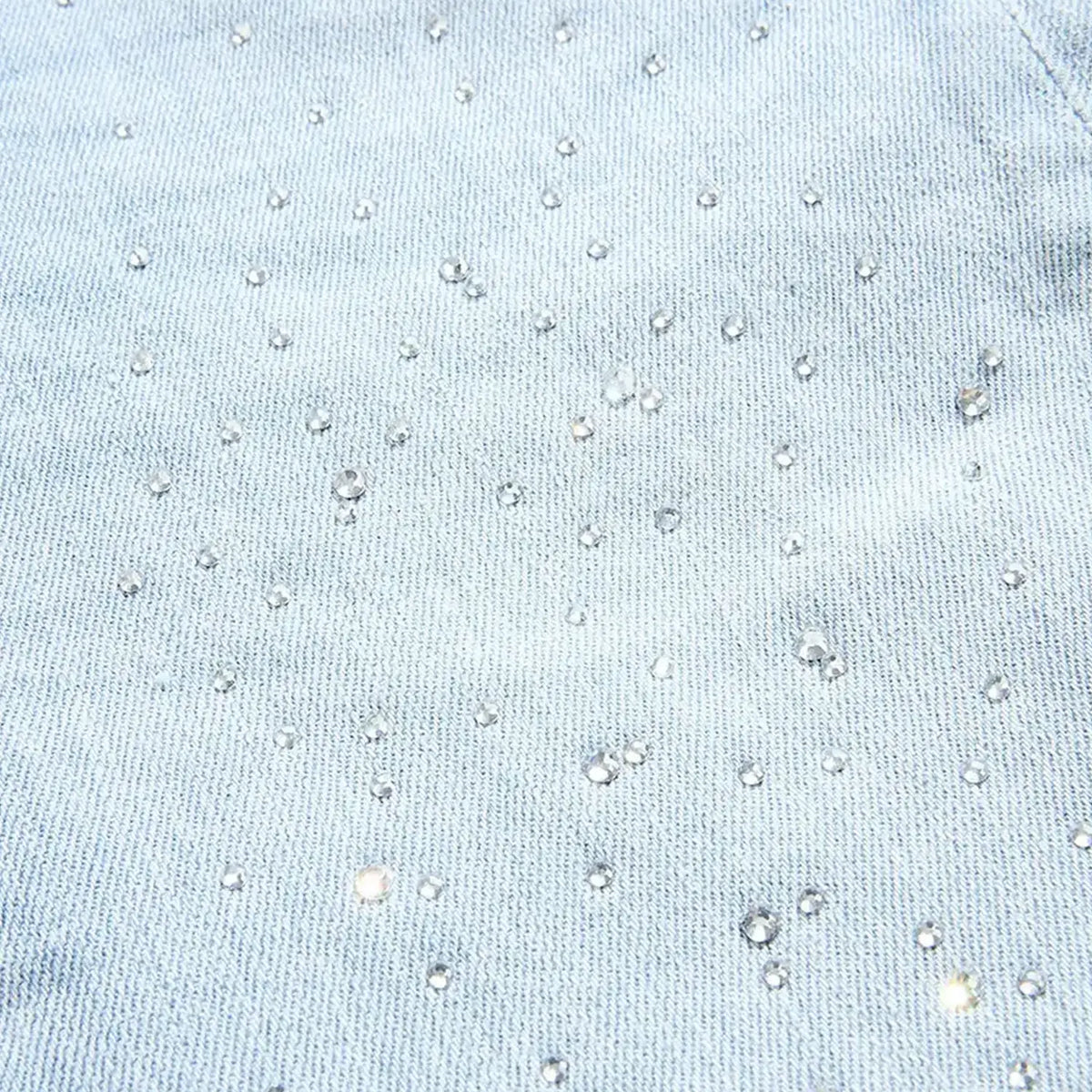 Men's Super Skinny Stacked Starry Night Denim Pant
