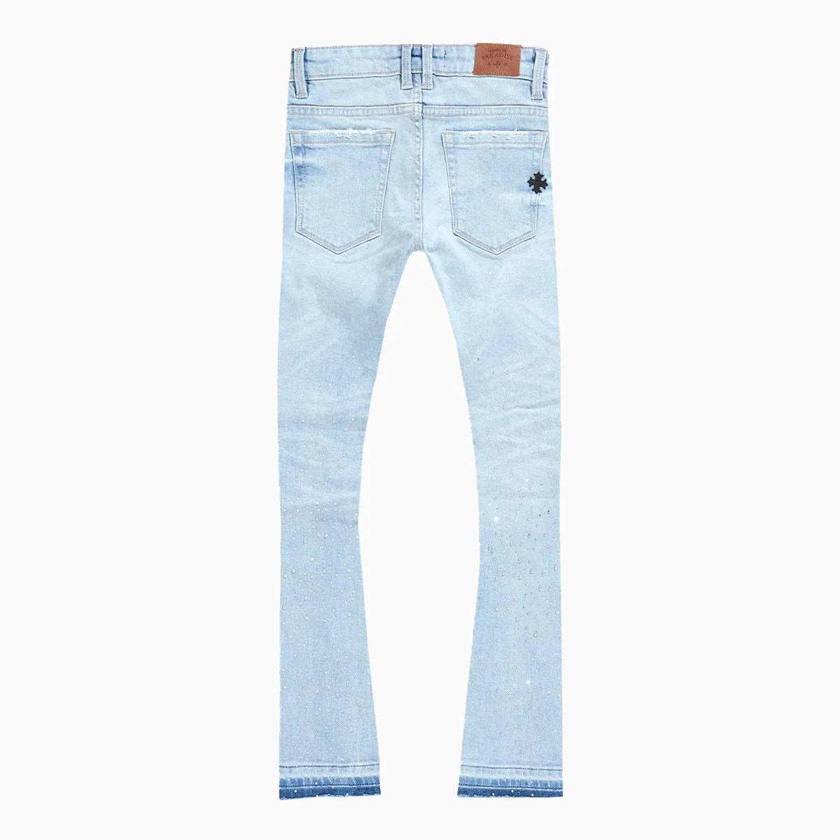 Men's Super Skinny Stacked Starry Night Denim Pant