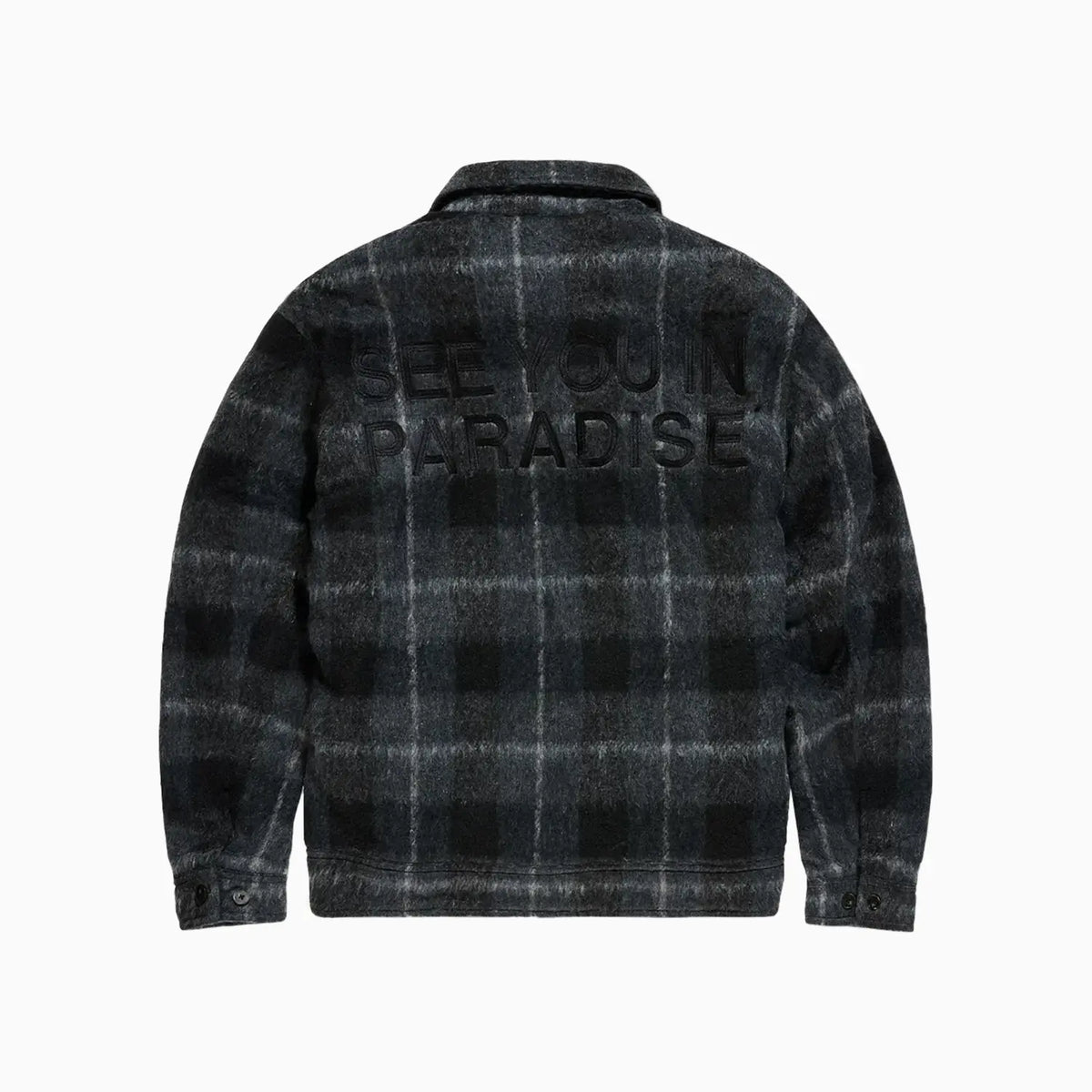 Men's SYIP Flannel Over Shirt With Hood