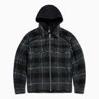 Men's SYIP Flannel Over Shirt With Hood