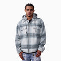 Men's SYIP Flannel Over Shirt With Hood