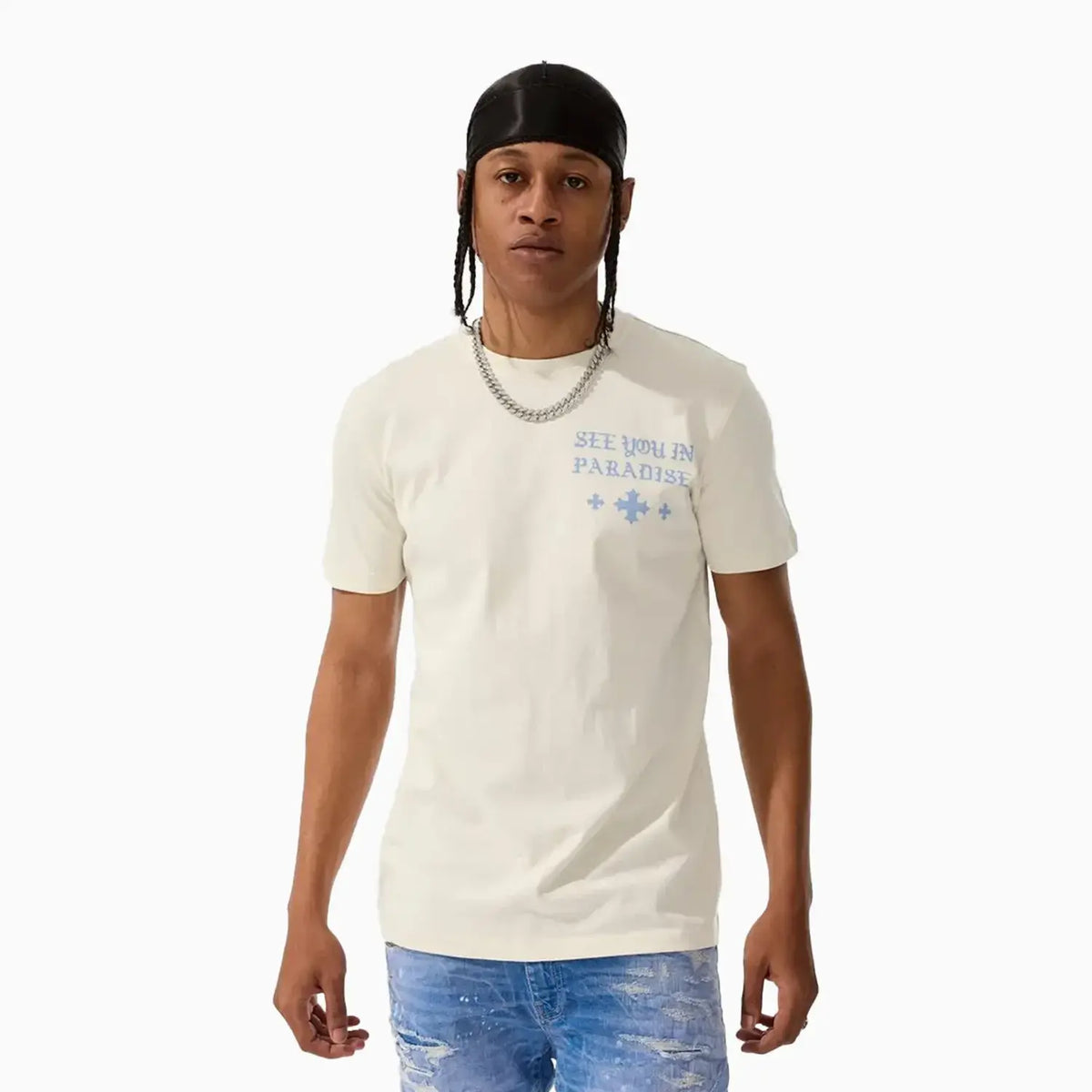 T-shirt imprimé SYIP pour homme