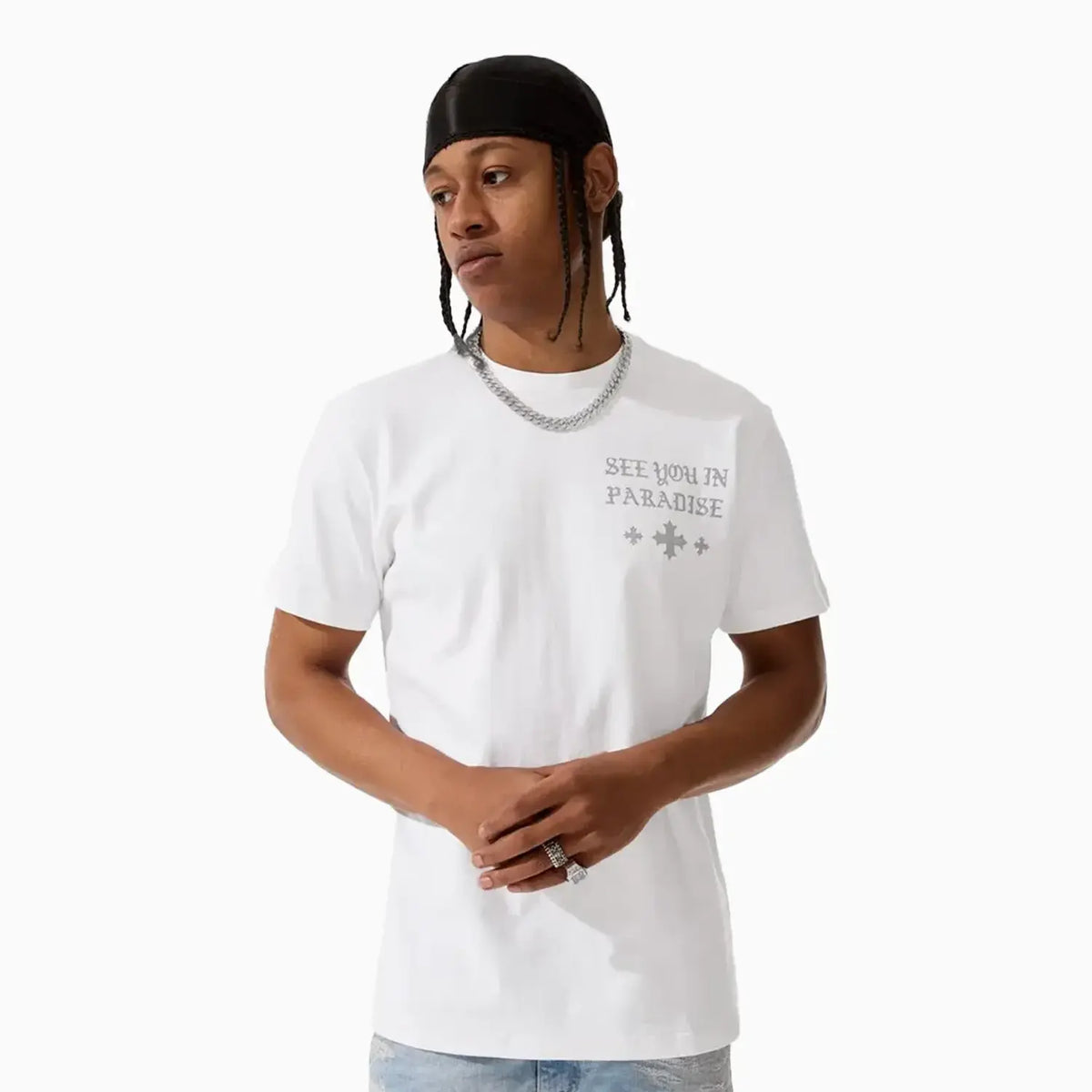 T-shirt imprimé SYIP pour homme