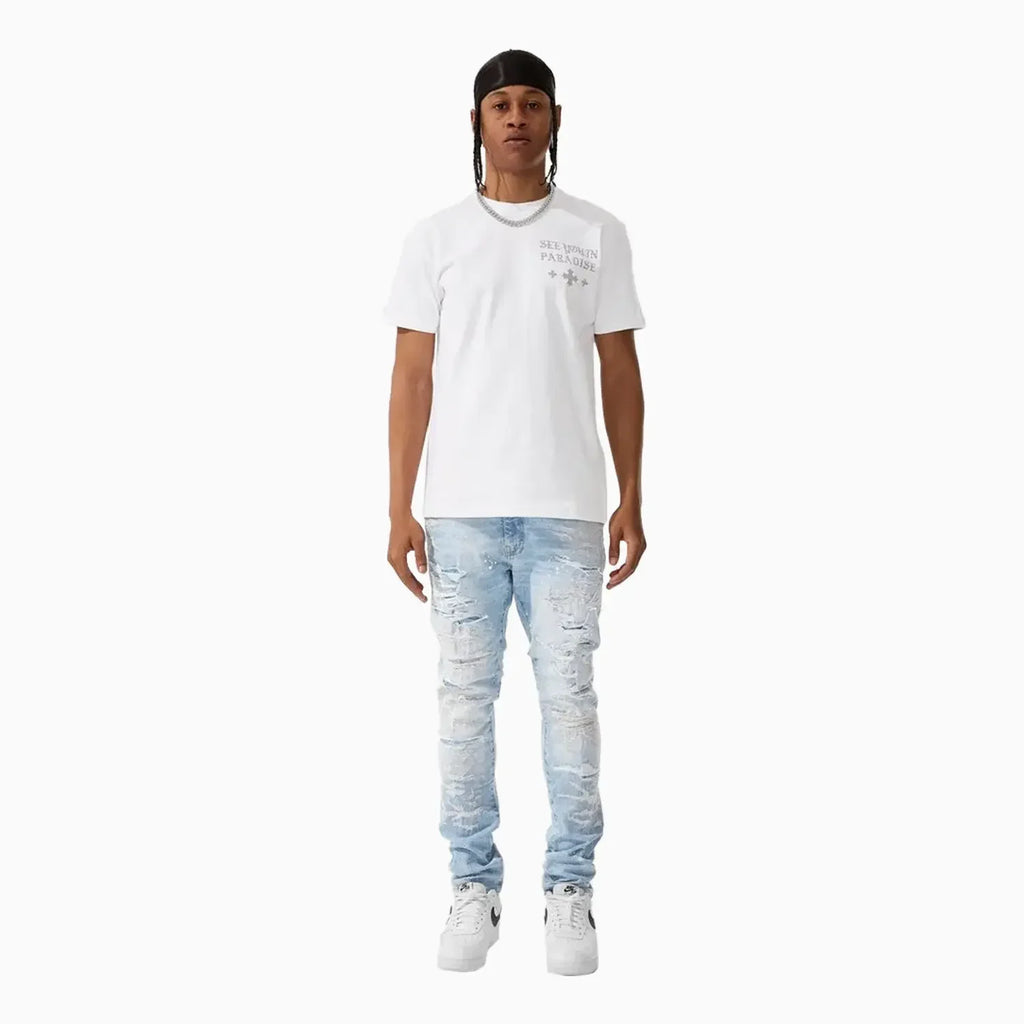 T-shirt imprimé SYIP pour homme