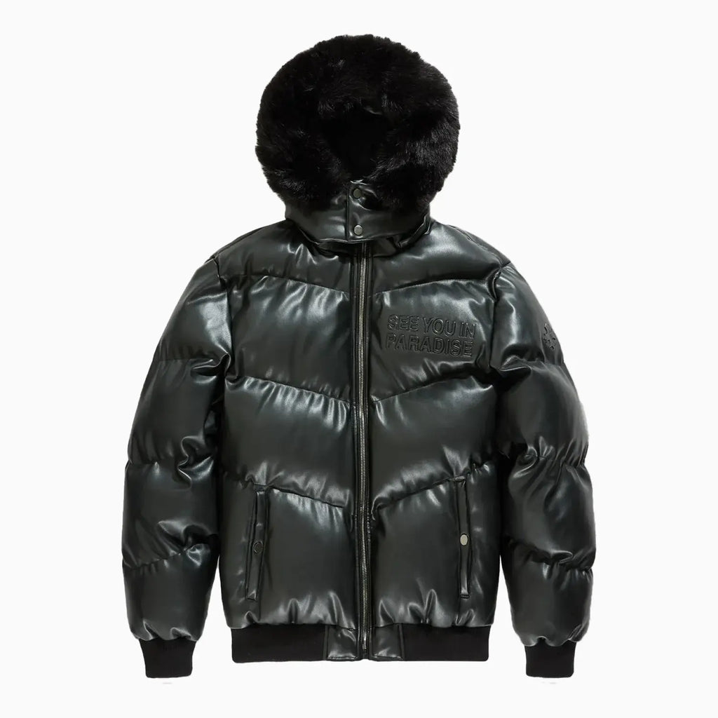 Kid's SYIP Pu Puffer With Emboss Jacket
