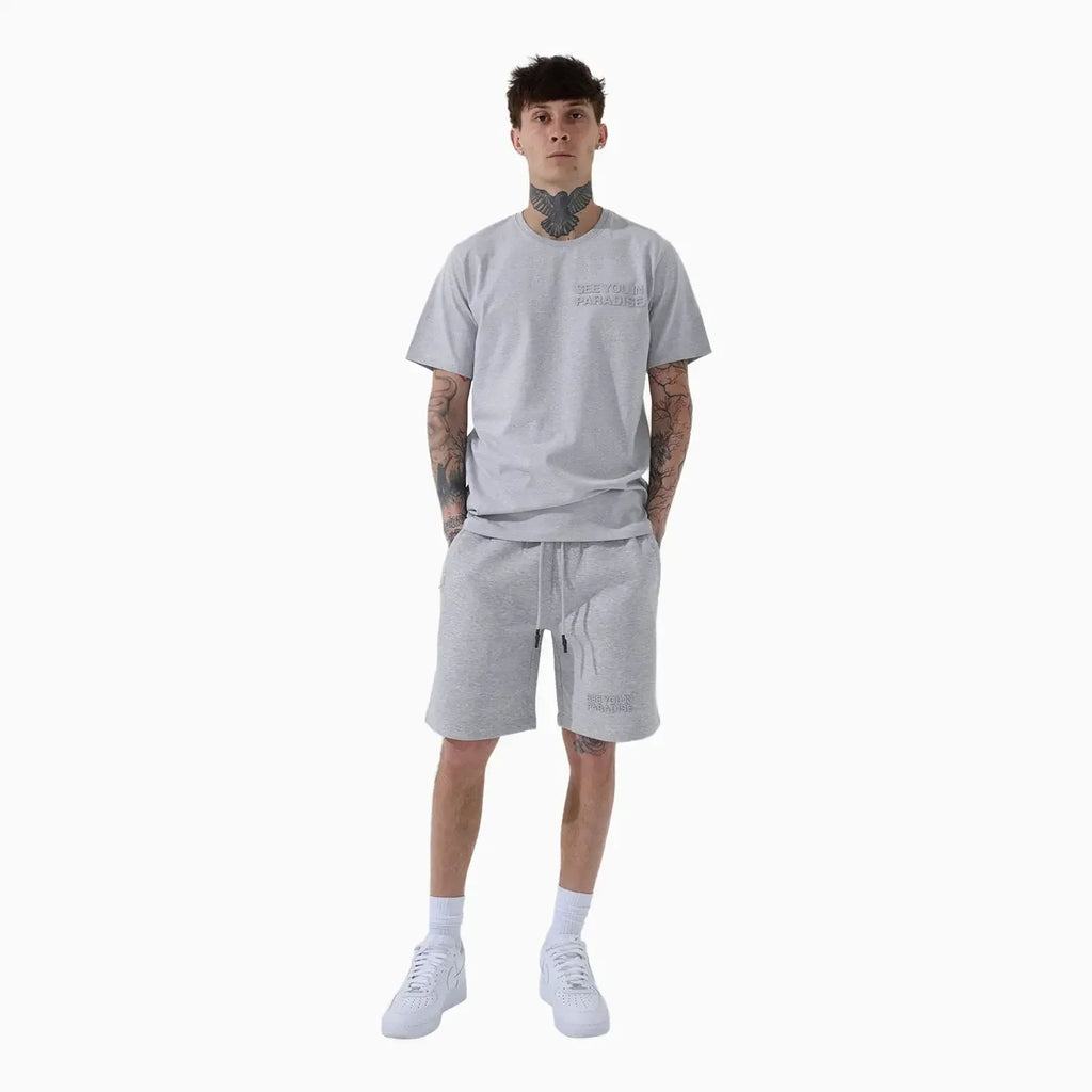 Ensemble T-shirt et short ton sur ton SYIP pour homme