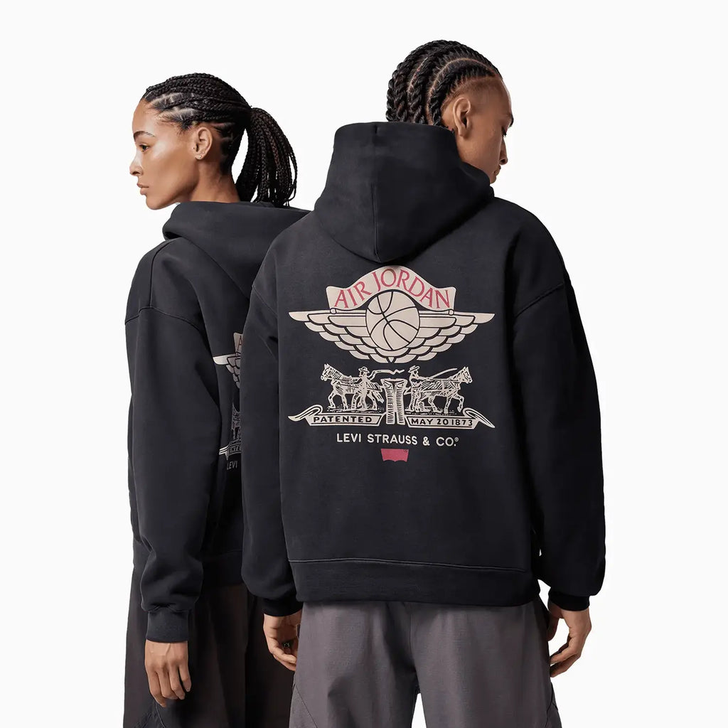 Jordan X Levi's? Sweat à capuche entièrement zippé noir