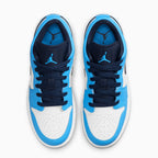 Kid's Air Jordan 1 Low 'UNC' Grade School