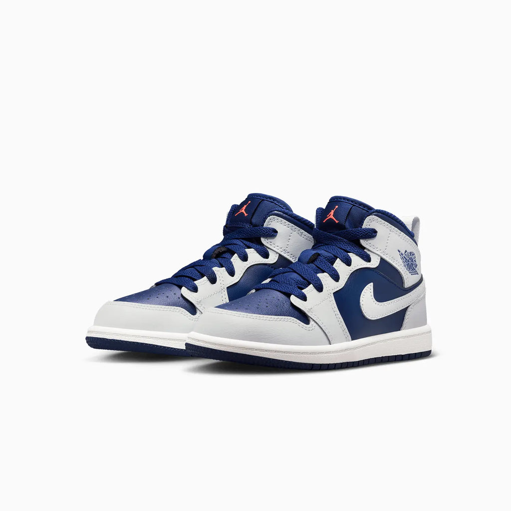 Air Jordan 1 Mid pour enfant en bas âge « Blue Void »
