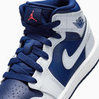 Air Jordan 1 Mid pour enfant en bas âge « Blue Void »