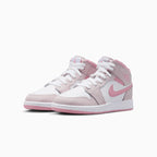 Jordan 1 Mid Enfant 'Pearl Pink White'