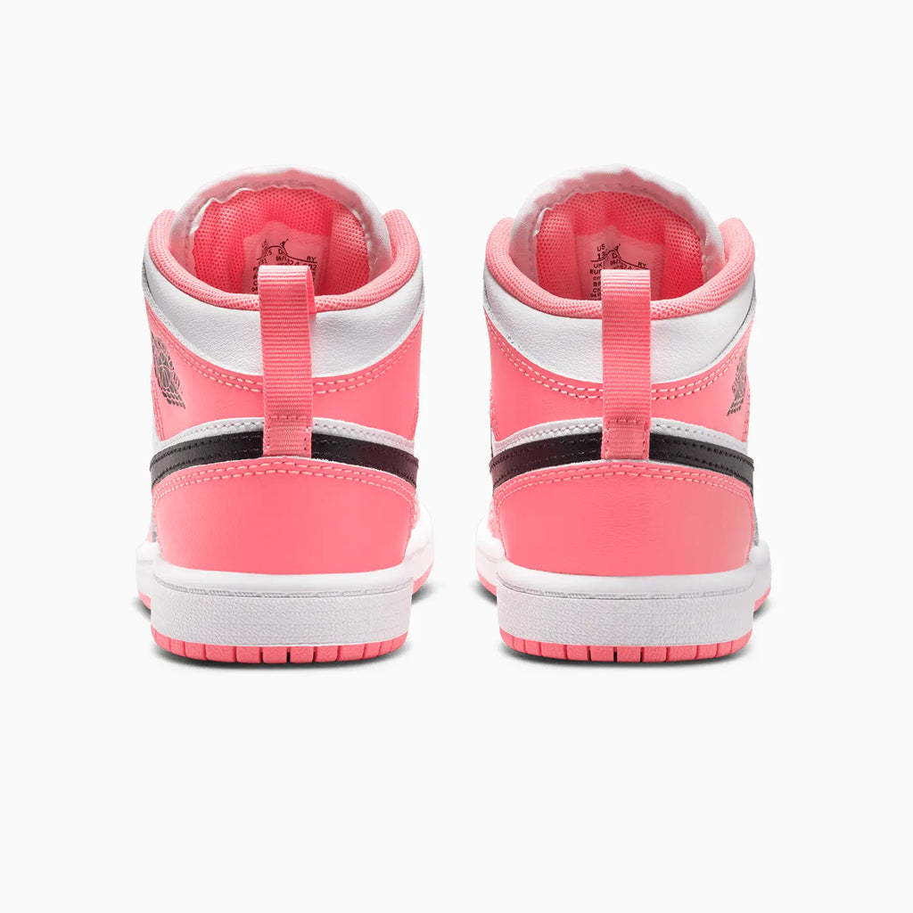 Air Jordan 1 Mid pour enfant 'Pink Gaze' (maternelle)