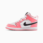 Air Jordan 1 Mid pour enfant 'Pink Gaze' (maternelle)