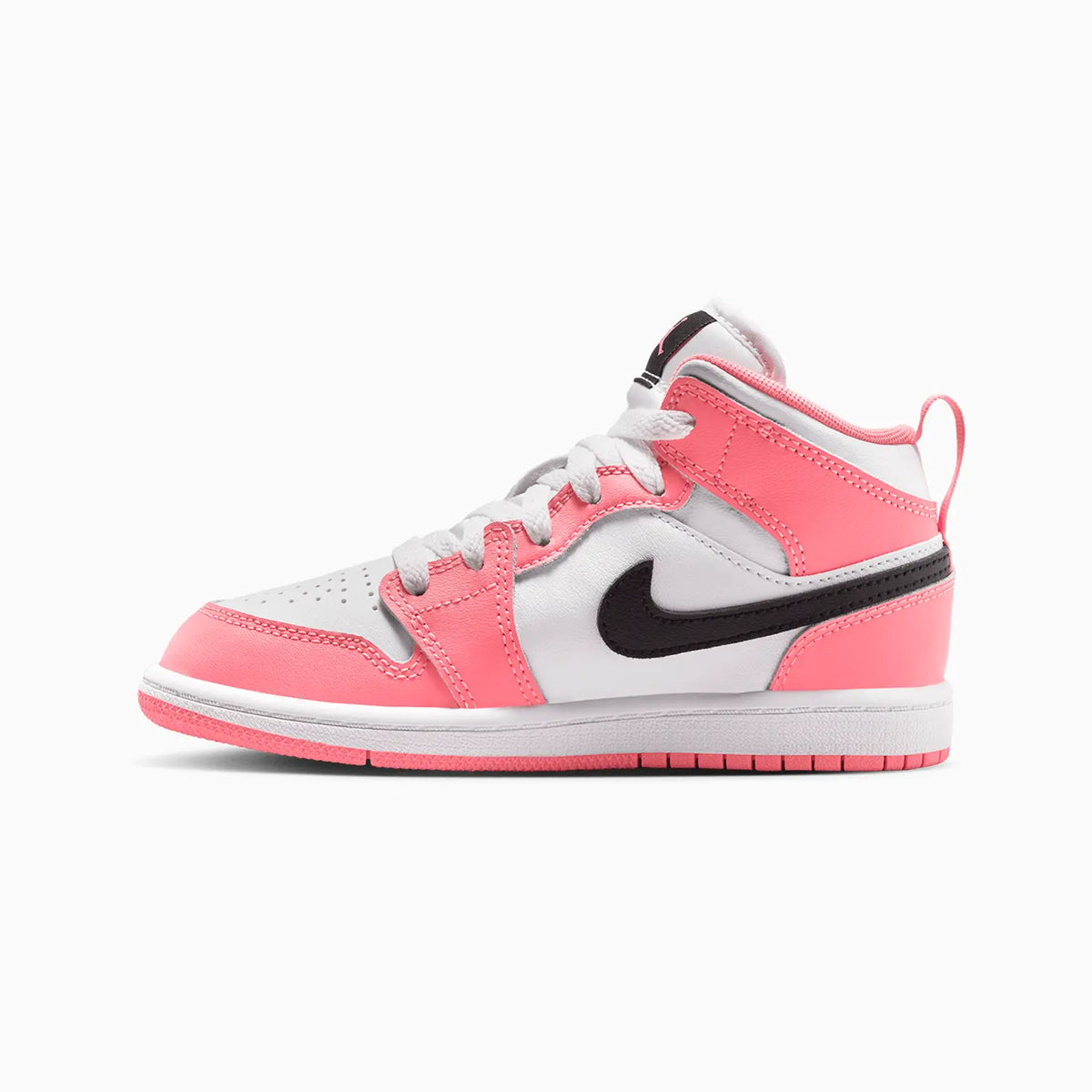 Kid's Air Jordan 1 Mid 'Pink Gaze' Pre School