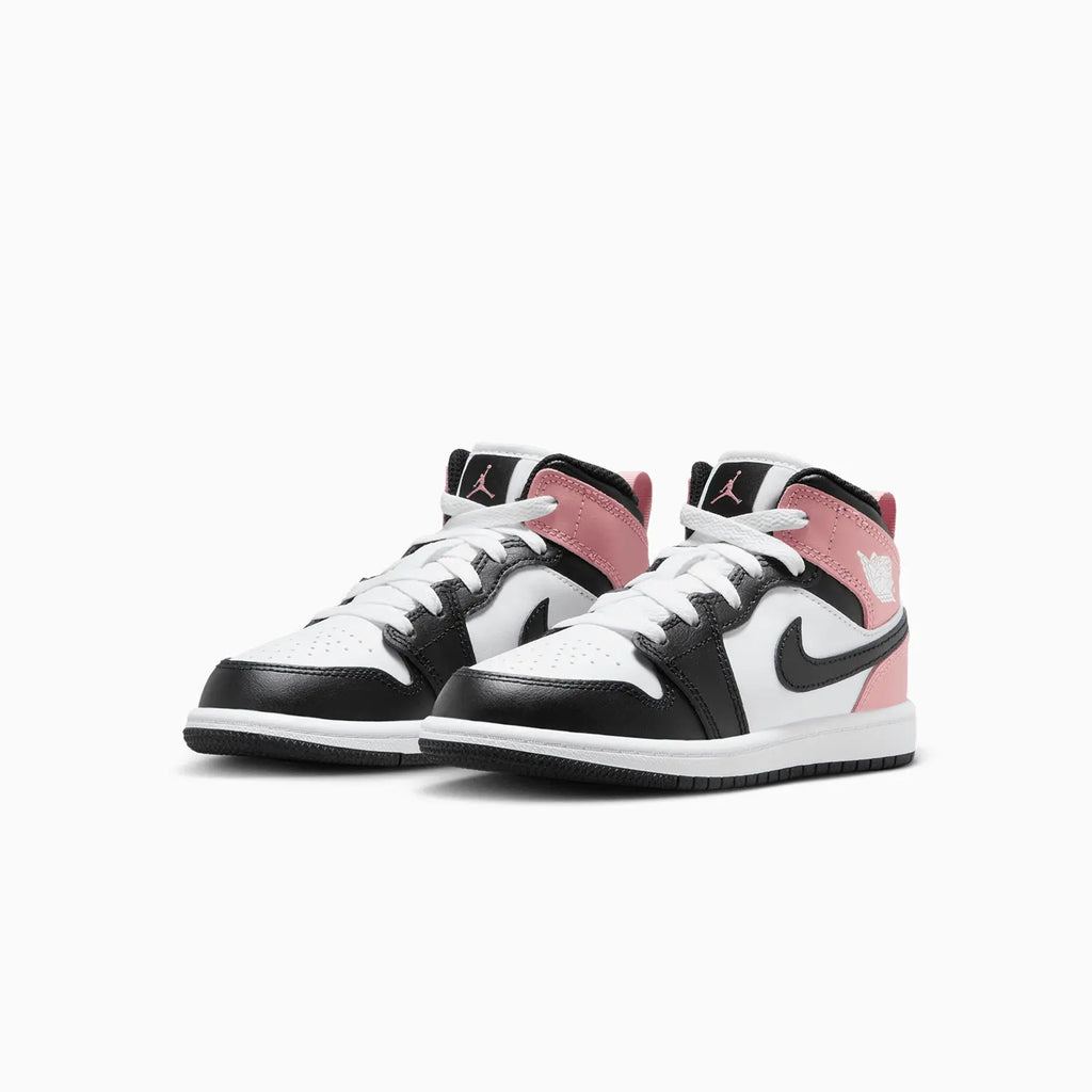 Air Jordan 1 Mid pour enfant « Rust Pink Black » (maternelle)