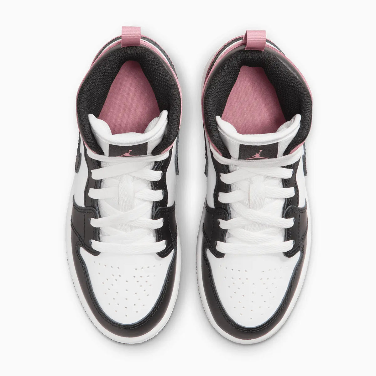 Kid's Air Jordan 1 Mid 'Rust Pink Black' Pre School