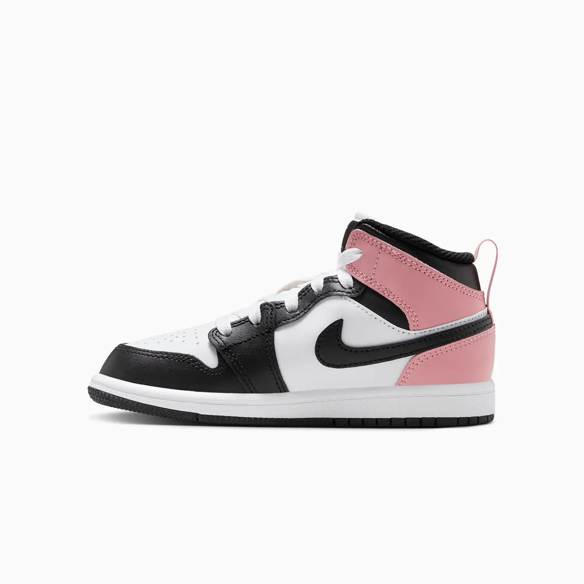 Kid's Air Jordan 1 Mid 'Rust Pink Black' Pre School