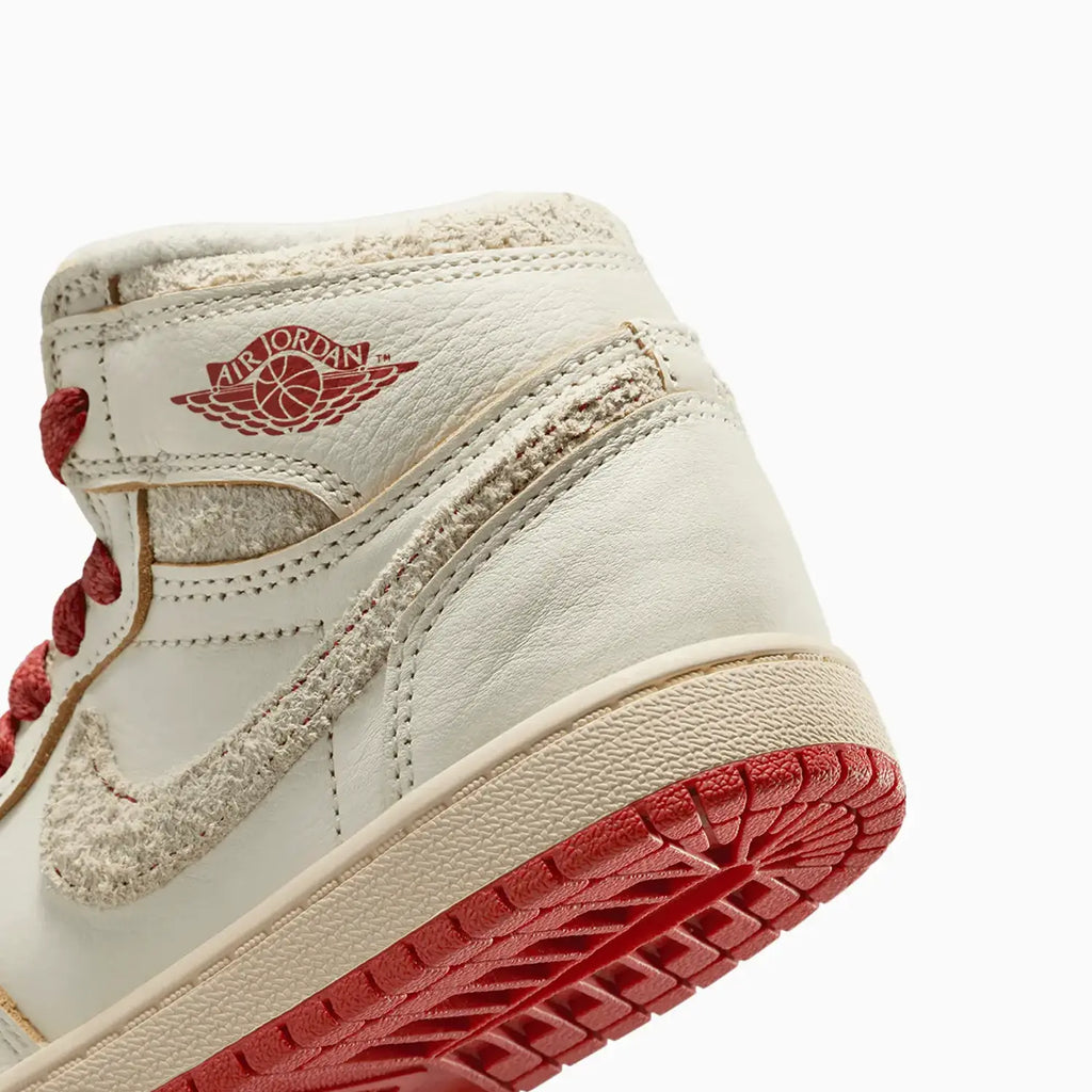 Kid's Air Jordan 1 Retro High OG 'Rare Air Sail Cinnabar' Pre School
