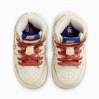 Air Jordan 1 Retro High OG 'Rare Air Sail Cinnabar' para niños pequeños