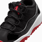 Chaussures Air Jordan 11 Retro Low « Bred » pour tout-petits