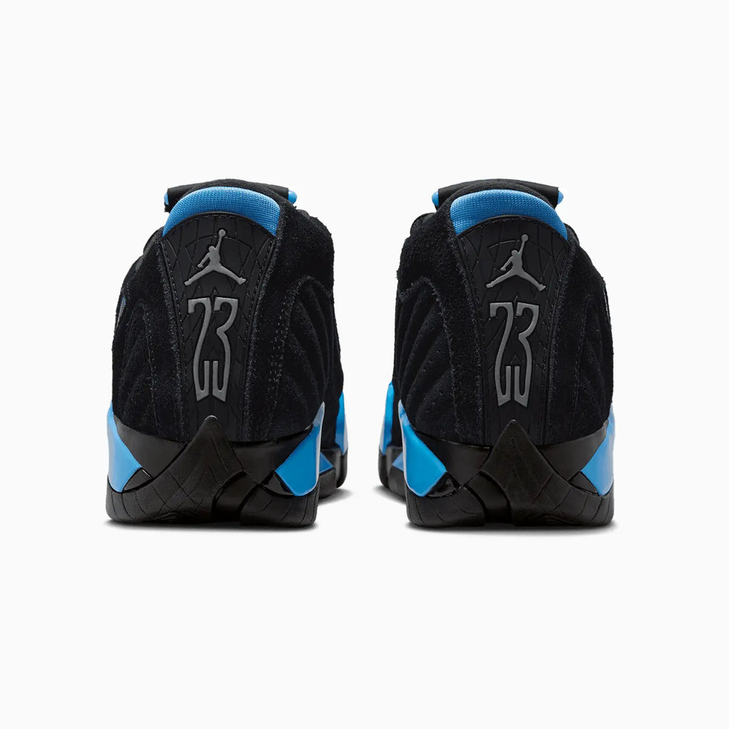 Air Jordan 14 Retro pour enfant « Black University Blue » (école primaire)