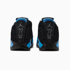 Air Jordan 14 Retro pour enfant « Black University Blue » (école primaire)