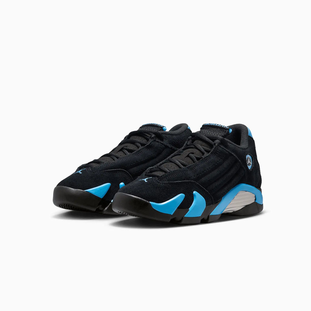 Air Jordan 14 Retro pour enfant « Black University Blue » (école primaire)