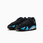 Air Jordan 14 Retro pour enfant « Black University Blue » (école primaire)
