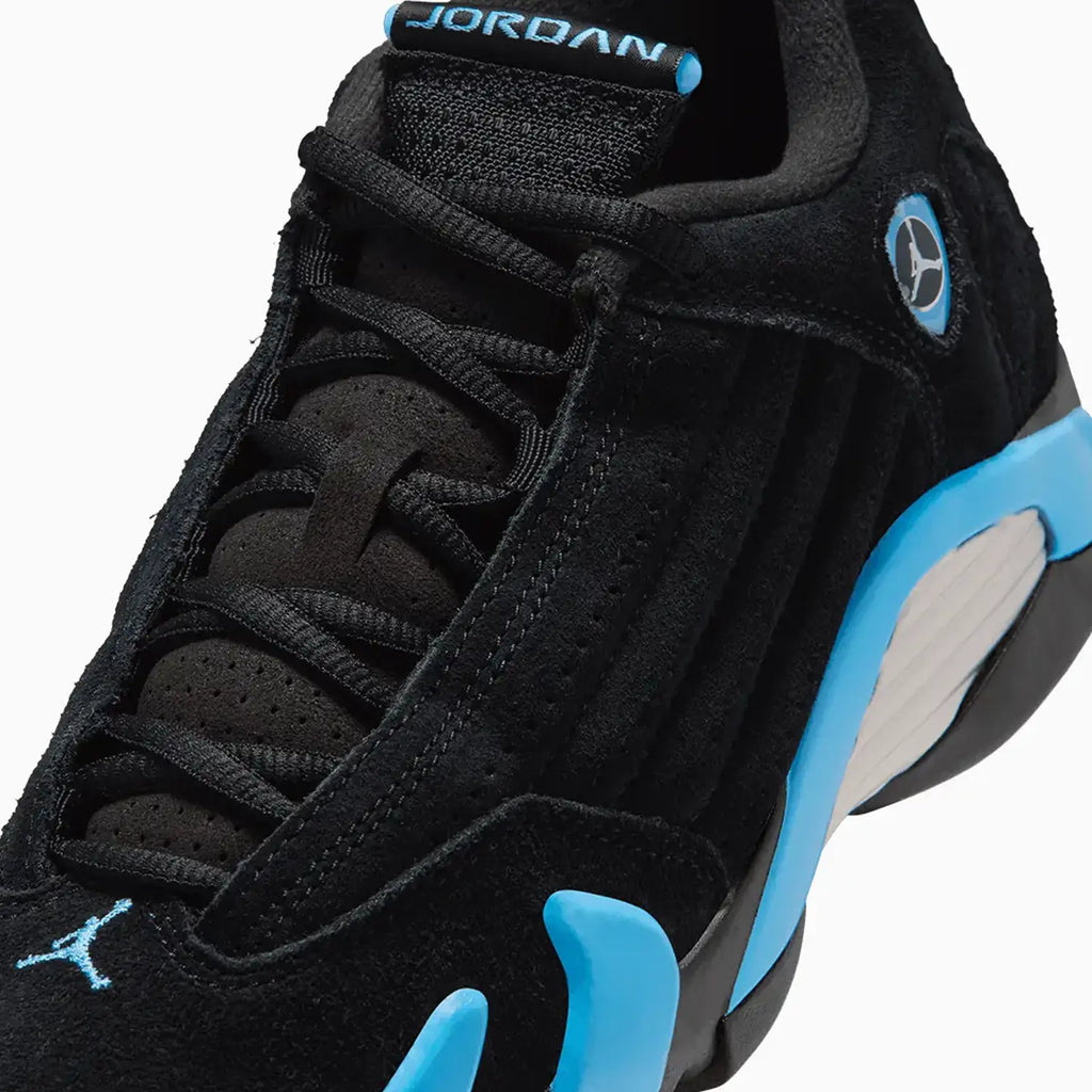 Air Jordan 14 Retro pour enfant « Black University Blue » (école primaire)