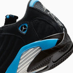 Air Jordan 14 Retro pour enfant « Black University Blue » (école primaire)